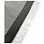 Stola Louis Vuitton in cotone grigio con frange Marrone - vista 5