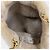 Borsa a tracolla in pelle di pecora beige Prada - vista 9