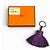 Hermès Portachiavi Hermes Carmen Violet con Hardware Argentato Porpora - vista 2
