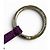 Hermès Portachiavi Hermes Carmen Violet con Hardware Argentato Porpora - vista 6