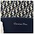 Sciarpa/Stola in seta Christian Dior Beige Blu navy - vista 4