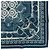 Hermès HERMES Carre 55 Bandana Blu - vista 5