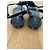 Chanel Sandali T-Strap in Vernice Nera Decorati Nero - vista 9