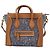 Céline Borsa Celine Luggage Nano Shopper Blu - vista 2