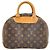Borsa Louis Vuitton Trouville Marrone - vista 3