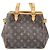 Borsa Tote Patignolles Louis Vuitton Marrone - vista 3