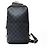 Borsa a tracolla Louis Vuitton Damier Graphite Avenue Nero