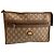 Gucci Pochette GG Supreme Canvas Marrone Beige