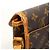 Borsa a spalla Louis Vuitton Monogram Gibeciere PM Marrone - vista 6