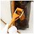 Borsa a spalla Louis Vuitton Monogram Gibeciere PM Marrone - vista 9