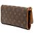 Louis Vuitton Pochette Twin GM Marrone Monogram - vista 2