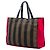 Fendi Brown Pequin Canvas Simply Shopping Tote Braun - Ansicht 2