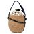 Chloé Beige Small Raffia Woody Basket Bucket Bag