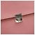Portafoglio Hermès Pink Chevre Mysore Clic 16 con tracolla Rosa - vista 6