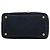 Borsa Satchel Robot di Prada in denim con bordi in Saffiano nero Small - vista 3
