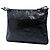Fendi Black Crinkled Patent Crossbody Nero - vista 2