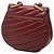 Borsa Drew Bijou in pelle trapuntata rossa mini Chloé Rosso Bordò - vista 2