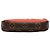 Louis Vuitton Mini Pochette Accessori Animazione di Natale Monogram Cats Marrone - vista 3