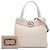 Bolso tote petite GG de piel de becerro blanco Gucci Blanco roto - vista 7