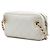 Borsa a tracolla casual Chanel White Quilted Goatskin Bianco Bianco sporco - vista 2