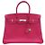Hermès Pink Epsom Candy Verso Birkin Retourne 35 Rosa