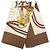 Sciarpa in seta Hermès Brown Brides de Gala 90 Marrone