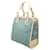 Céline Borsa Boogie in rafia blu Celine Blu chiaro - vista 2