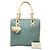 Céline Borsa Boogie in rafia blu Celine Blu chiaro - vista 7