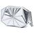 Chanel Wristlet Clutch aus silbernem Metallic-Lammleder Midnight Swim - Ansicht 2