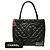 Tote Chanel Black Caviar Medallion Nero - vista 7