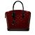 Louis Vuitton Red Monogram Vernis Lockit PM Rosso Bordò