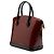 Louis Vuitton Red Monogram Vernis Lockit PM Rosso Bordò - vista 2