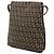 Fendi Marrone Zucchino Canvas Crossbody Marrone scuro - vista 2