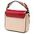 Chloé Satchel C Bicolor Rot Krokoprägung Kalbsleder - Ansicht 2