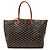 Goyard Black Goyardine Saint Louis PM Nero
