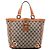 Gucci Abbey Tote aus beigem GG Canvas