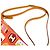 Pochette Sursoie To Go em seda laranja e couro Swift com fivelas Hermès - vista 10