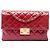 Chanel Red Quilted Patent Goatskin Pagoda Accordion Flap Rosso