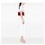 Chanel Red Quilted Patent Goatskin Pagoda Accordion Flap Rosso - vista 6