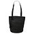 Borsa Saint Laurent Black Small Raffia Panier Nero