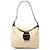 Fendi Beige Zucca Canvas Double Flap Schultertasche