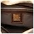Fendi Beige Zucca Canvas Double Flap Schultertasche - Ansicht 5