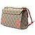 Gucci Beige Small GG Supreme Love Padlock Crossbody - vista 2