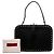 Borsa a mano Valentino Black Pony Hair Rockstud Nero - vista 7