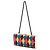 Clutch Minaudière Harlequin de Veludo Multicor Miu Miu com Alça - vista 2