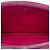 Pochette Gabrielle Chanel à matelassage en cuir de veau vieilli rose avec double fermeture éclair et chaîne - vue 4