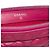 Pochette Gabrielle Chanel à matelassage en cuir de veau vieilli rose avec double fermeture éclair et chaîne - vue 5