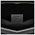 Clutch Gucci Black GG Supreme Web Nero - vista 6