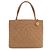 Chanel Beige Caviar Medallion Tote