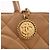 Chanel Beige Caviar Medallion Tote - view 13